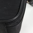PRADA Hand Bag Nylon Leather 2way Black Silver Auth bs28384-21