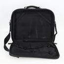 PRADA Hand Bag Nylon Leather 2way Black Silver Auth bs28384-11