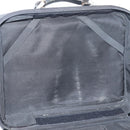 PRADA Hand Bag Nylon Leather 2way Black Silver Auth bs28384-28