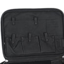 PRADA Hand Bag Nylon Leather 2way Black Silver Auth bs28384-30