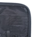 PRADA Hand Bag Nylon Leather 2way Black Silver Auth bs28384-32