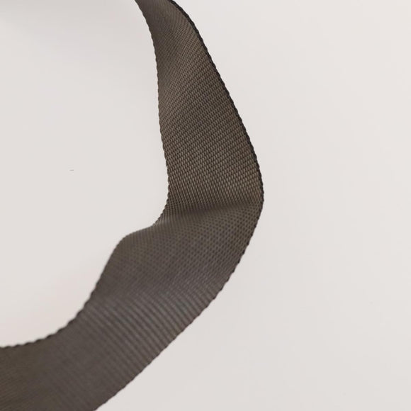 PRADA Shoulder Bag Nylon Leather 2Set Khaki Brown Auth bs28388