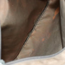 PRADA Shoulder Bag Nylon Leather 2Set Khaki Brown Auth bs28388-16