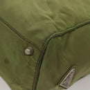 PRADA Tote Bag Nylon Khaki Auth bs28394-14