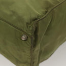 PRADA Tote Bag Nylon Khaki Auth bs28394-16