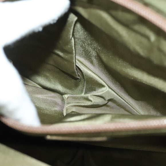 PRADA Tote Bag Nylon Khaki Auth bs28394