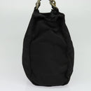 PRADA Tote Bag Nylon Black Auth bs28398-4