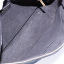 CHANEL Choco Bar Shoulder Bag Cotton Black Gold CC Auth bs28407-19