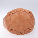 CHANEL Wide Stretch Shoulder Bag Leather Violet Silver CC Auth bs28413-5