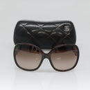 CHANEL Sunglasses Plastic Brown CC Auth bs28417-11