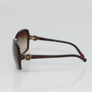 CHANEL Sunglasses Plastic Brown CC Auth bs28417-5