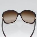CHANEL Sunglasses Plastic Brown CC Auth bs28417-8