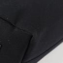 CHANEL Sports Shoulder Bag Canvas Black Silver Auth bs28419-17