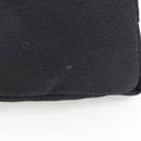 CHANEL Sports Shoulder Bag Canvas Black Silver Auth bs28419-4