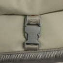 CHANEL Sports Shoulder Bag Nylon Beige Silver CC Auth bs28420-14