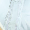 CHANEL Sports Shoulder Bag Nylon Beige Silver CC Auth bs28420-17