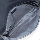 GUCCI Shoulder Bag Suede Black Silver 001 3258 Auth bs28426-11