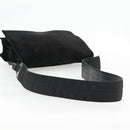 GUCCI Shoulder Bag Suede Black Silver 001 3258 Auth bs28426-9