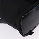 GUCCI Bamboo Backpack Nylon Black Silver 03 2265 0030 Auth bs28427-16