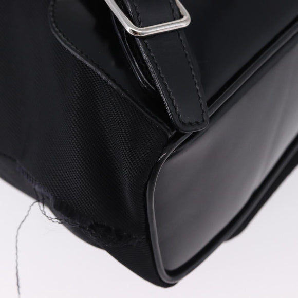 GUCCI Bamboo Backpack Nylon Black Silver 03 2265 0030 Auth bs28427