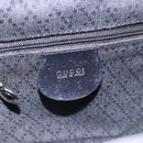 GUCCI Bamboo Backpack Nylon Black Silver 03 2265 0030 Auth bs28427-22