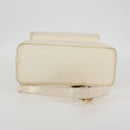 GUCCI Body Bag Enamel White Gold 003 2113 0027 Auth bs28429-10