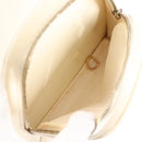 GUCCI Body Bag Enamel White Gold 003 2113 0027 Auth bs28429-18