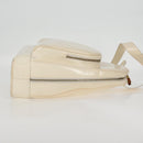 GUCCI Body Bag Enamel White Gold 003 2113 0027 Auth bs28429-8