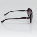 CHANEL Sunglasses Plastic Purple CC Auth bs28437-4