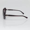 CHANEL Sunglasses Plastic Purple CC Auth bs28437-5