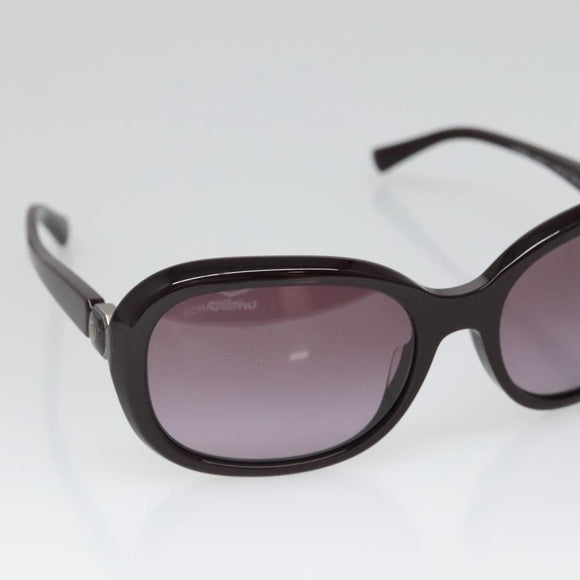 CHANEL Sunglasses Plastic Purple CC Auth bs28437