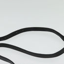 GUCCI GG Supreme Ojiride Bag Leather PVC Leather Beige Black 500781 Auth bs28443-14