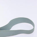 GUCCI Bamboo Hand Bag Suede 2way Outlet Light Blue Gold 001 1638 Auth bs28445-15