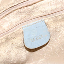 GUCCI Bamboo Hand Bag Suede 2way Outlet Light Blue Gold 001 1638 Auth bs28445-19