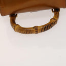 GUCCI Bamboo Backpack Enamel Outlet Brown Gold 003 8030 Auth bs28446-7