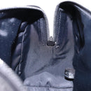 GUCCI GG Canvas Guccissima Clutch Bag Leather Black Silver 162792 Auth bs28448-19