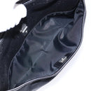 GUCCI GG Canvas Guccissima Clutch Bag Leather Black Silver 162792 Auth bs28448-11