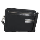 GUCCI Schoudertas Nylon Zwart Zilver 73955 Auth bs28449-1