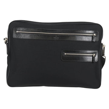 GUCCI Shoulder Bag Nylon Black Silver 73955 Auth bs28449 - 0