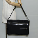 GUCCI Shoulder Bag Nylon Black Silver 73955 Auth bs28449-27