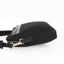 GUCCI Schoudertas Nylon Zwart Zilver 73955 Auth bs28449-3