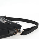 GUCCI Shoulder Bag Nylon Black Silver 73955 Auth bs28449-8