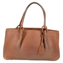 GUCCI Tote Bag Leather Beige 94898 Auth bs28450-13