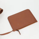 GUCCI Tote Bag Leather Beige 94898 Auth bs28450-22