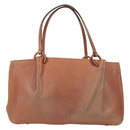 GUCCI Tote Bag Leather Beige 94898 Auth bs28450-2