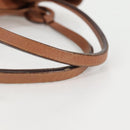 GUCCI Tote Bag Leather Beige 94898 Auth bs28450-9