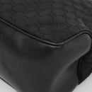 GUCCI GG Canvas Shoulder Bag Black Silver 109141 Auth bs28455-10