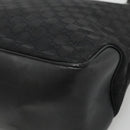 GUCCI GG Canvas Shoulder Bag Black Silver 109141 Auth bs28455-12