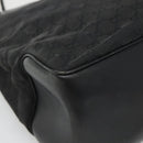 GUCCI GG Canvas Shoulder Bag Black Silver 109141 Auth bs28455-13