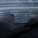 GUCCI GG Canvas Shoulder Bag Black Silver 109141 Auth bs28455-15